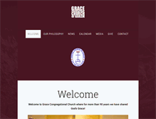 Tablet Screenshot of gracechurchharlem-ucc.org